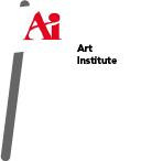 Art Institute Logo on flag