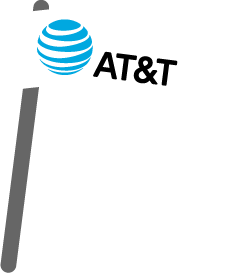 ATT Logo on flag